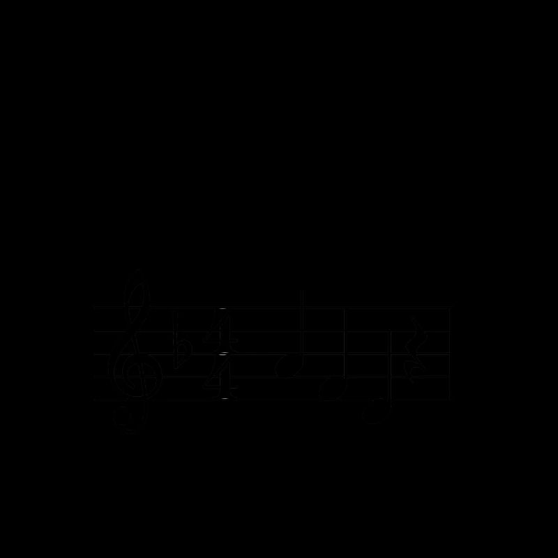 FCK AFD in musical notation