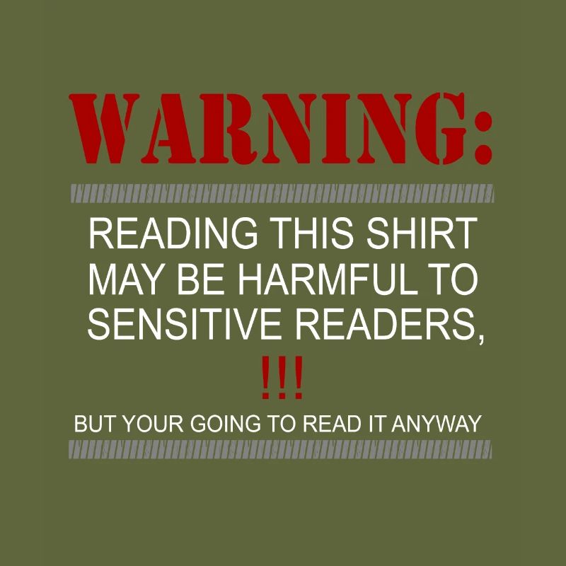 Warning: Reading This