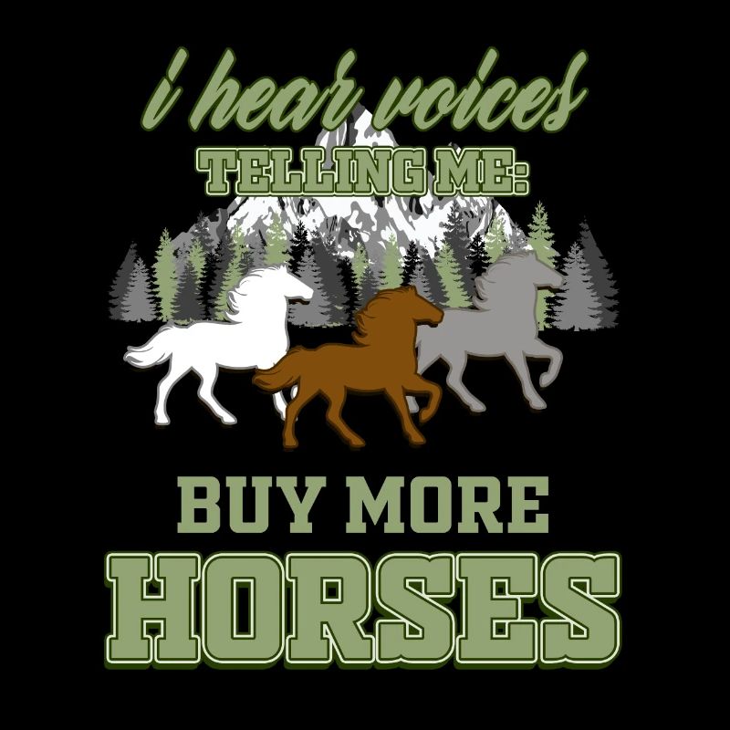 Riding horses