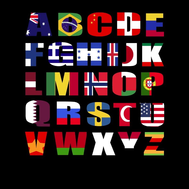 Countries Flags Alphabet