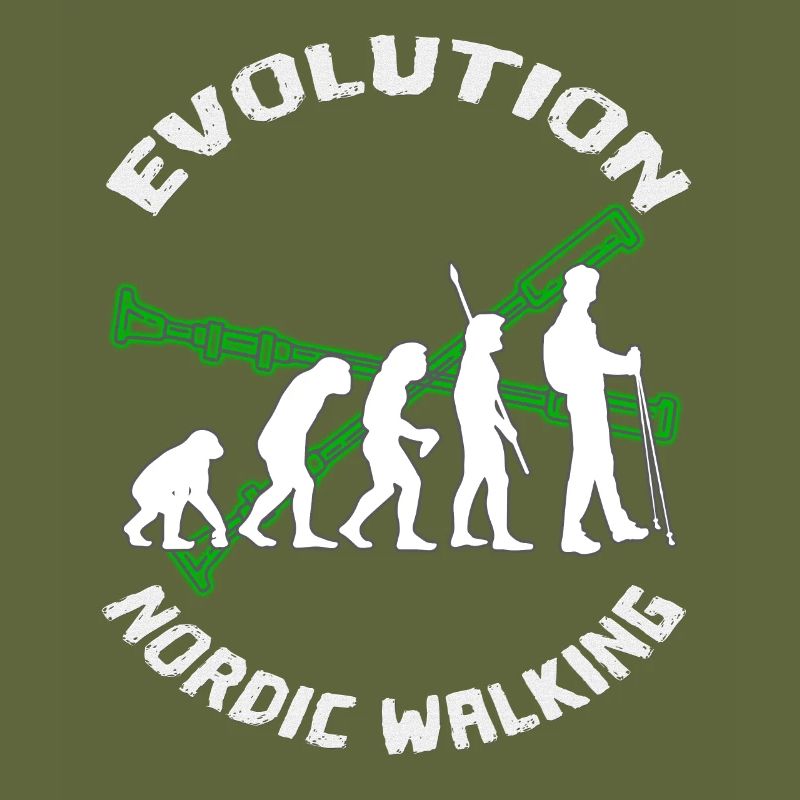 Darwin Evolution des Nordic Walking
