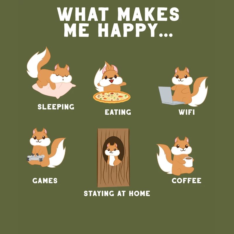 Squirrel - Introvert - squirrel - gift