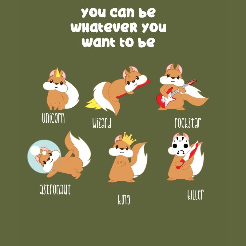 Eichhörnchen - Be different - Eichkätzchen