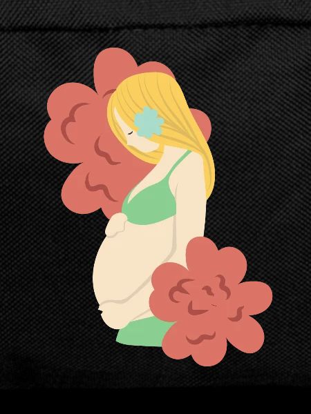 Flowers Pregnancy Pregnant Birth Gift