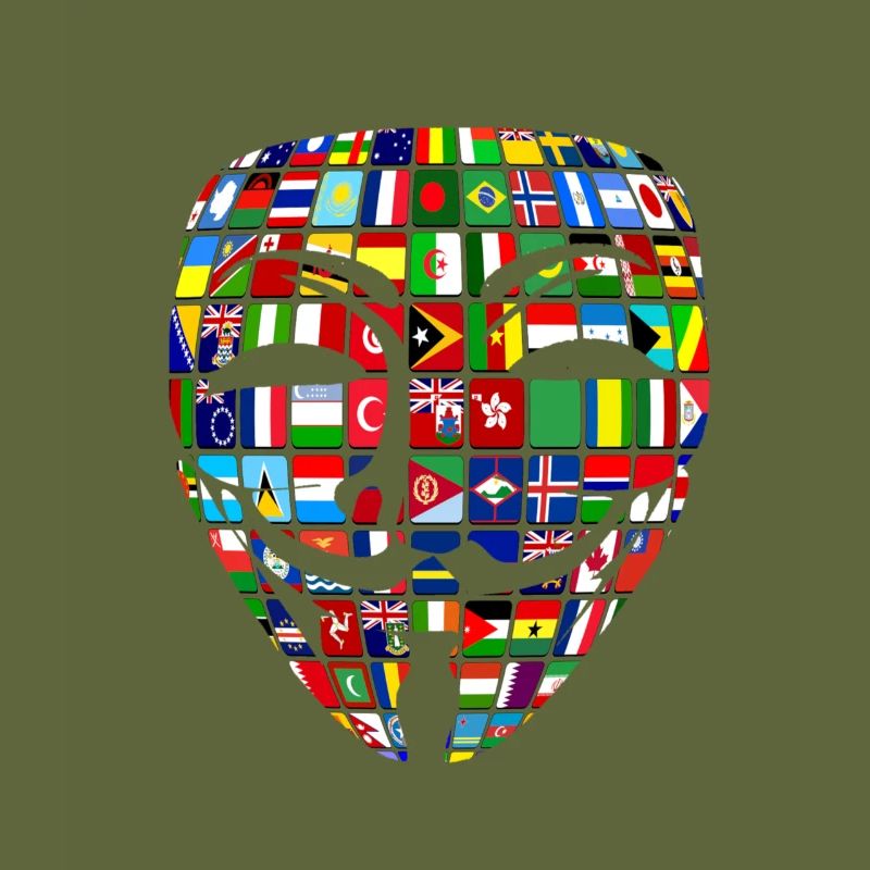 Anonymous world hacker Wikileaks Vandetta