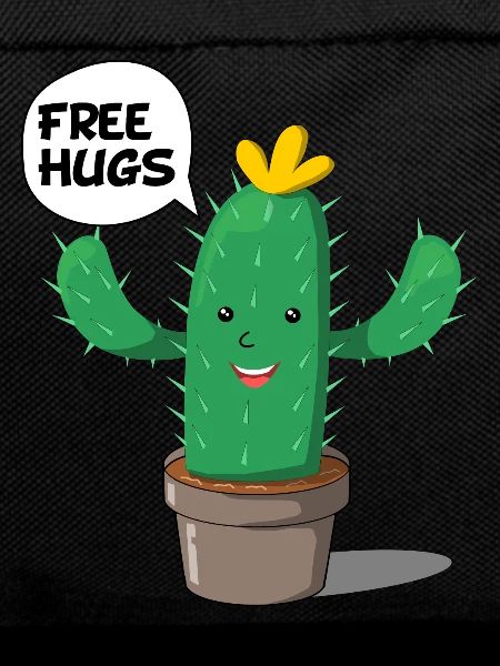Cactus Free hugs kawaii