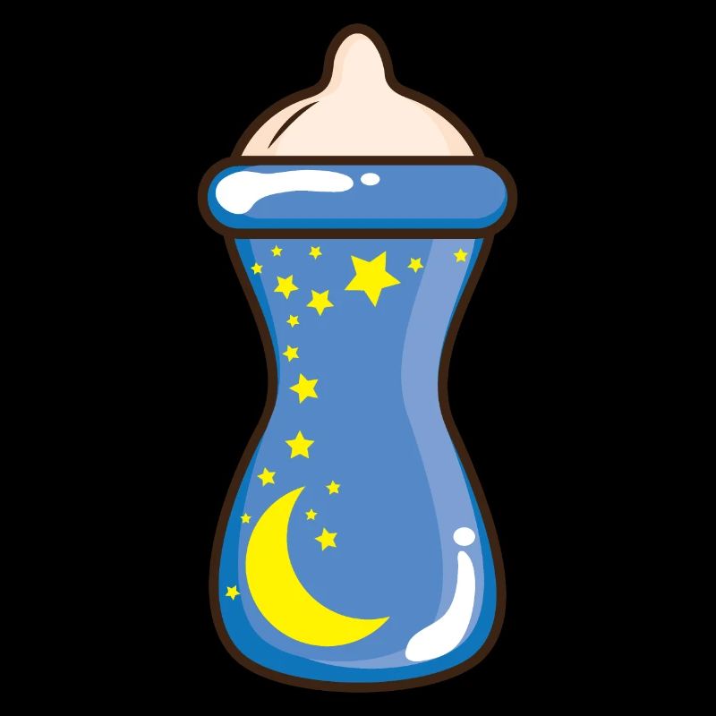 Cute baby bottle
