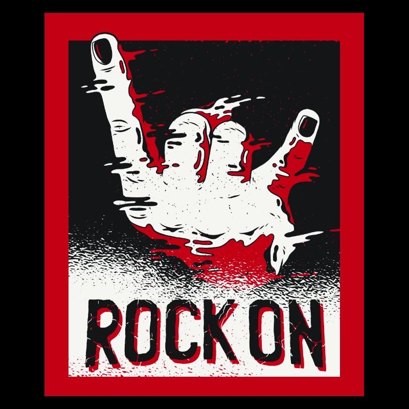 Hand rock tshirt