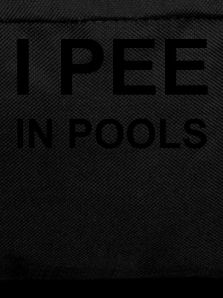 i pee in pools black