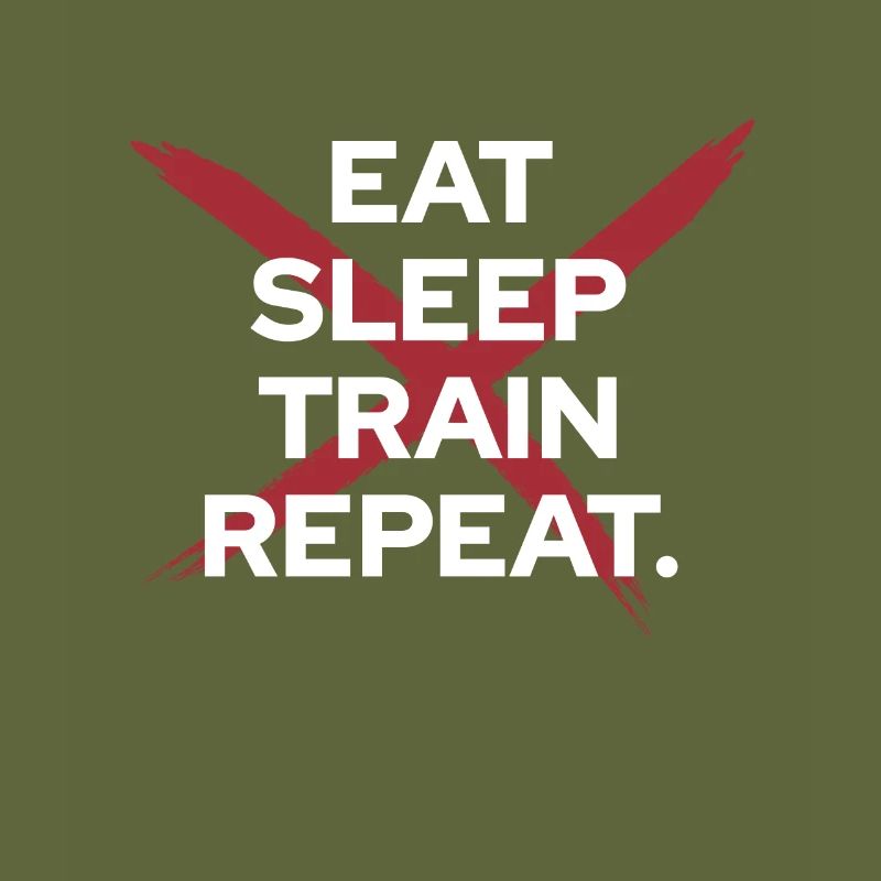 Eat Sleep Train Repeat - Training Motivation