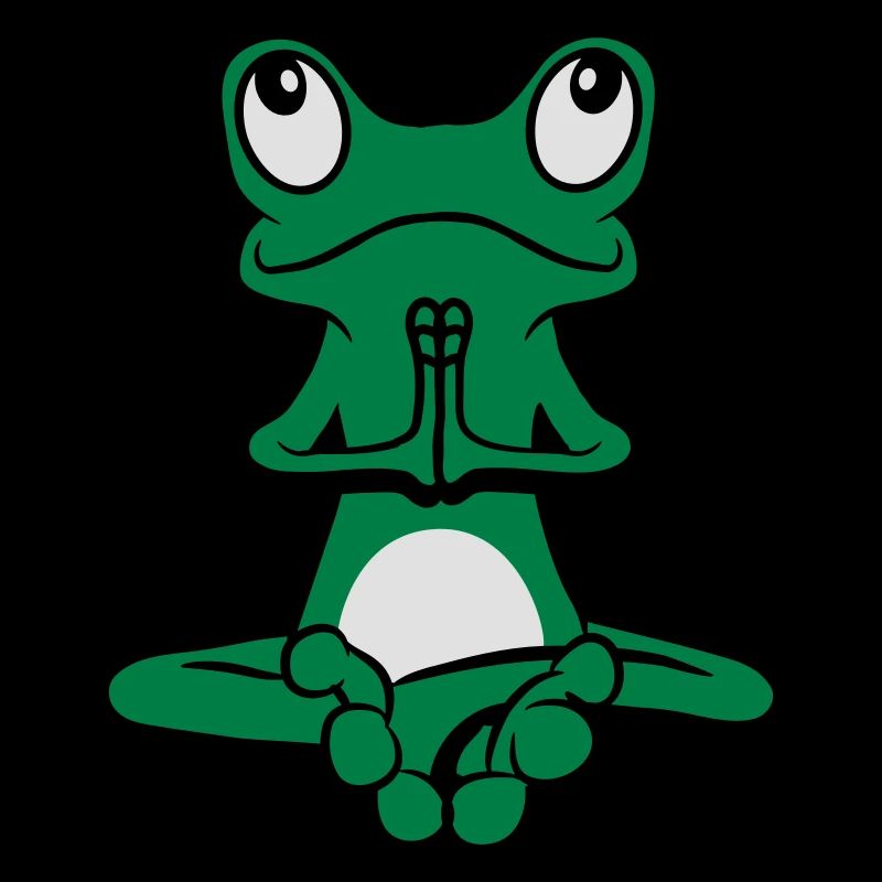 Frog meditation yoga