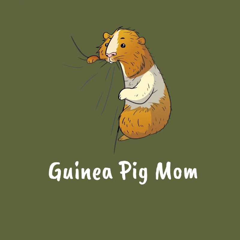 Cochon D'Inde Mère Amant Doux