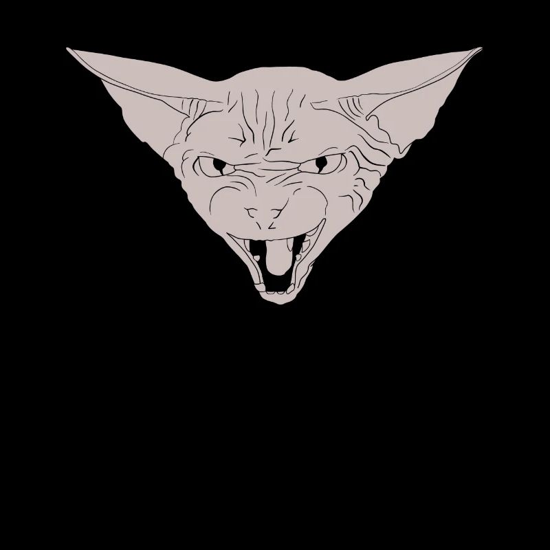 Spitting Devil's Sphinx Cat - Hairless Hangover