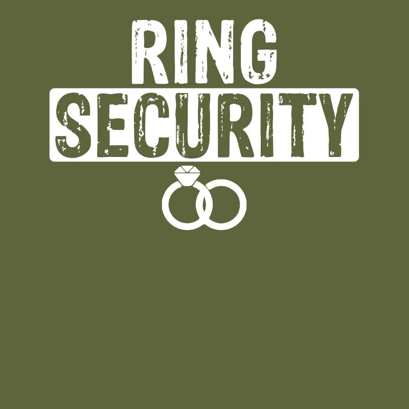 Ring Security Funny Wedding Party