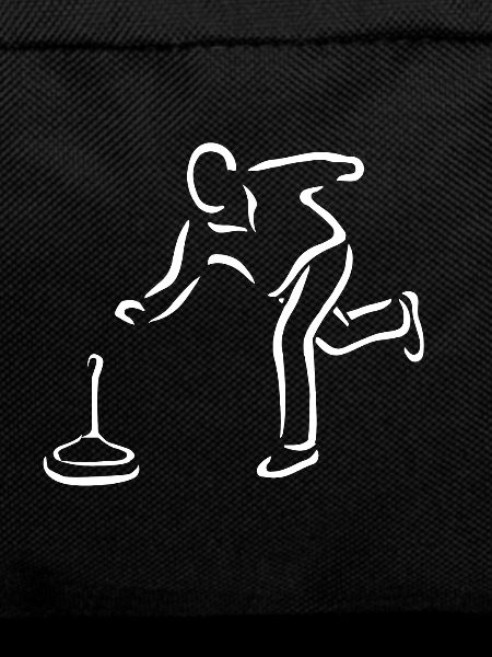 Stick shooting curling