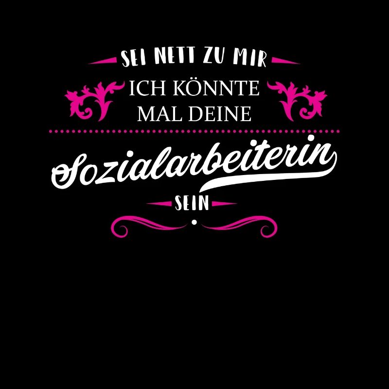 Assistante sociale T-shirt Dames Soyez gentil avec moi