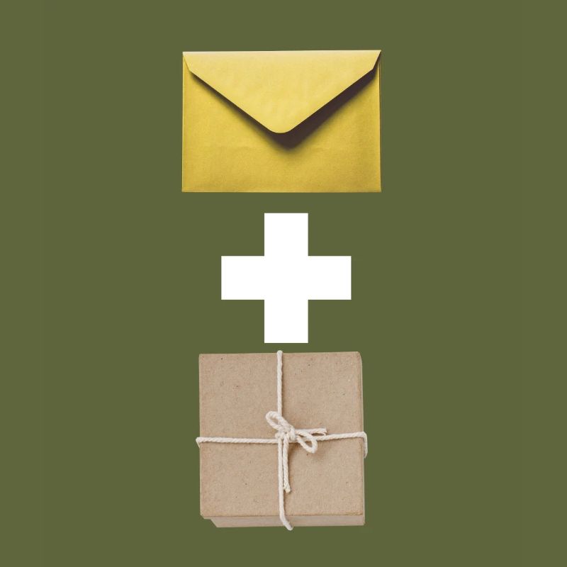 Mail and parcel courier. Workshirt illustration
