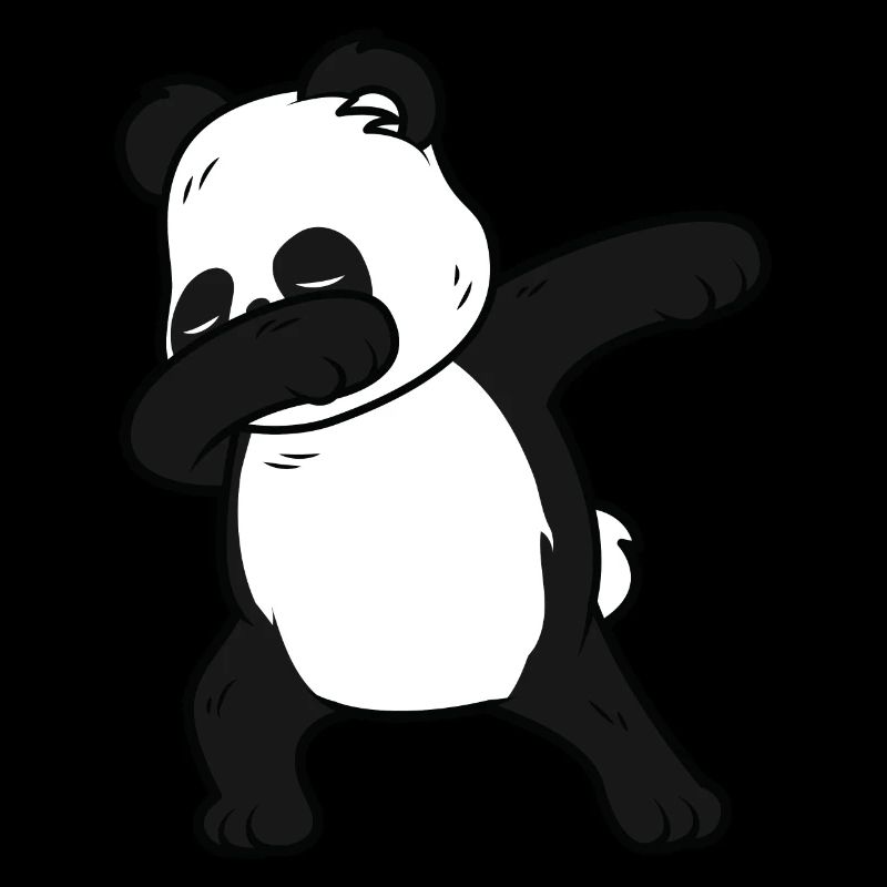 Panda Dabbing Dancing Animal