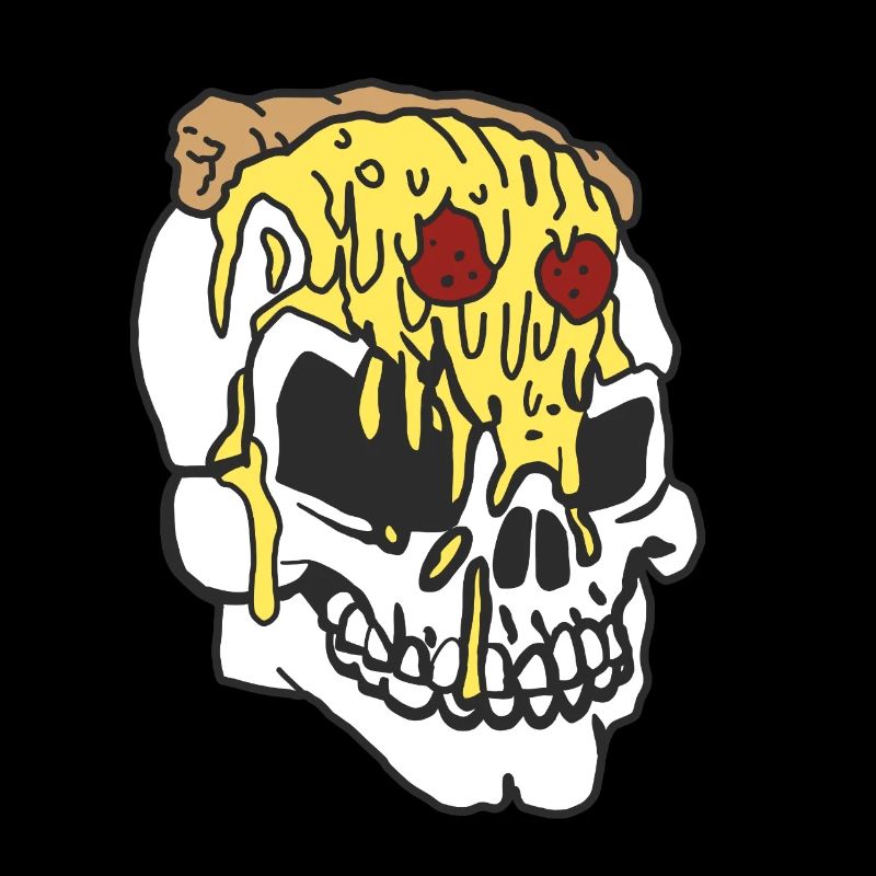 Pizza Skull