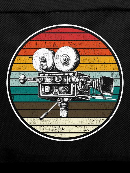 Old retro film camera