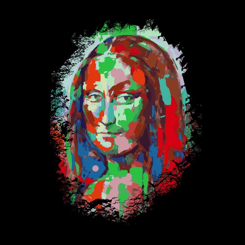 Poppy Mona Lisa design Leonardo da Vinci
