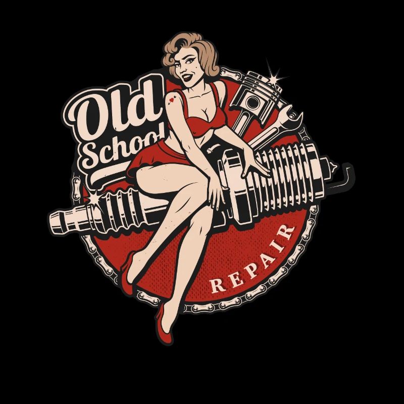 Hot Rod Oldtimer Rockabilly Old School Gift