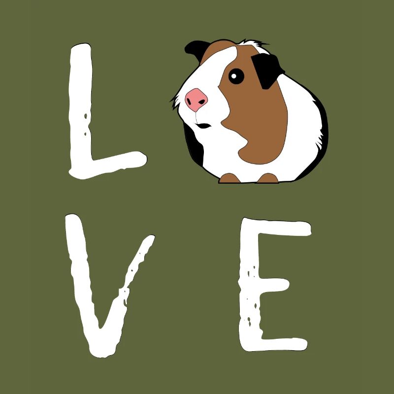 Cadeau cochon d'Inde Amour anniversaire cochon d'Inde