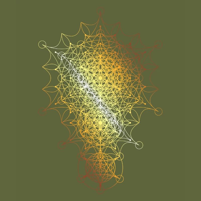 Sacred Geometry Curved Dimensions