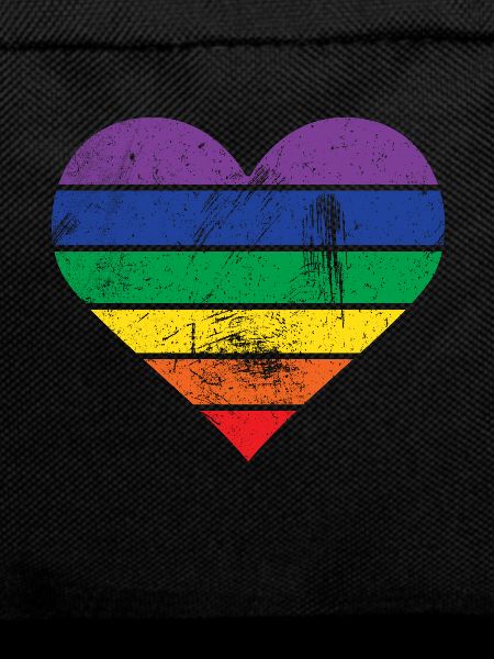 Heart rainbow