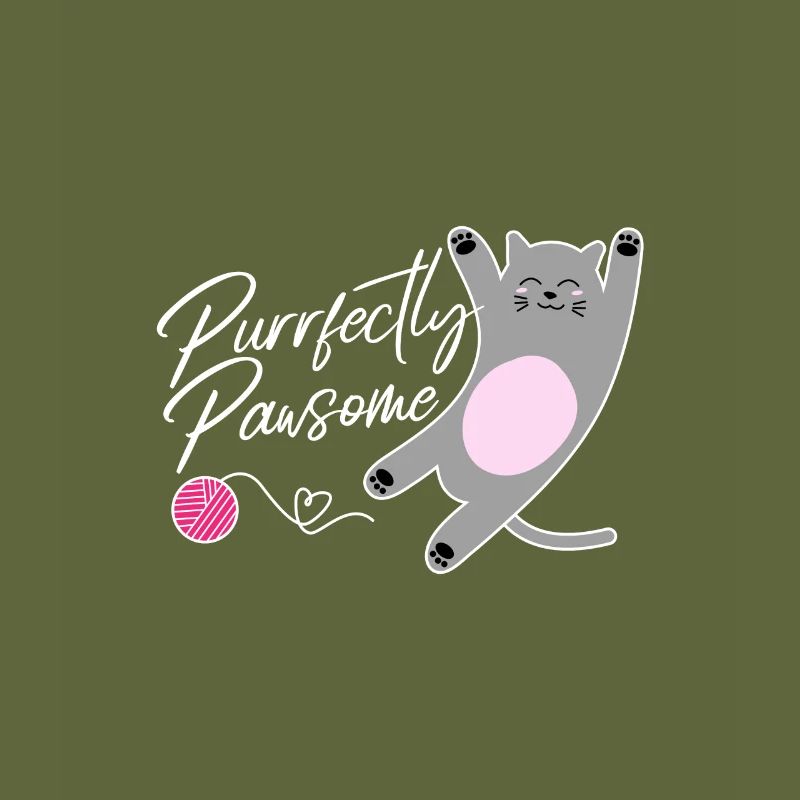 Pansome cat design