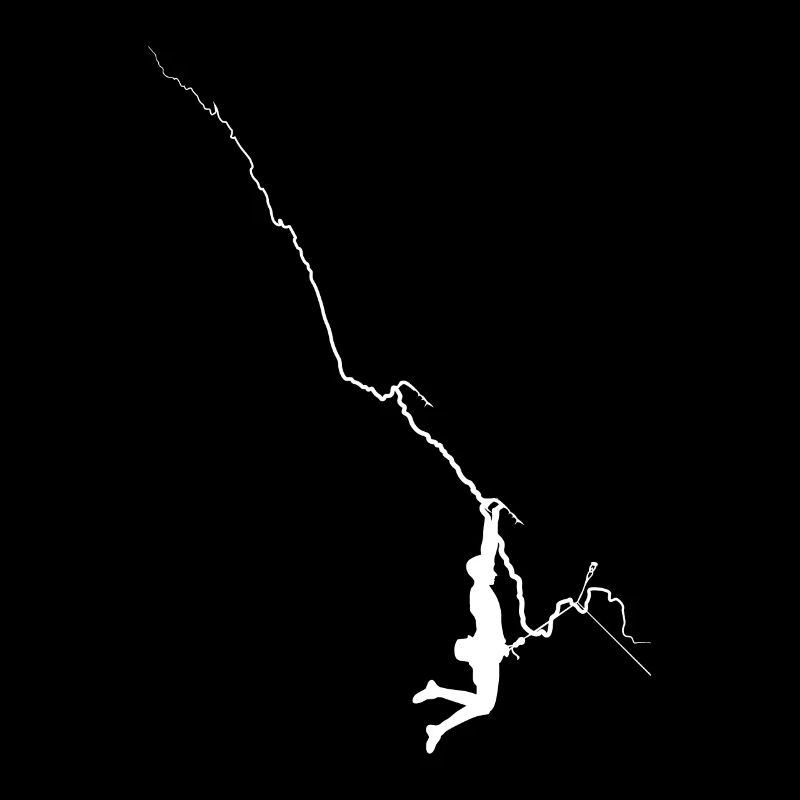 Route d'escalade grimpeur extrême et escalade libre