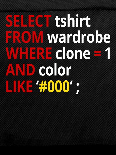 Select tshirt from wardrobe