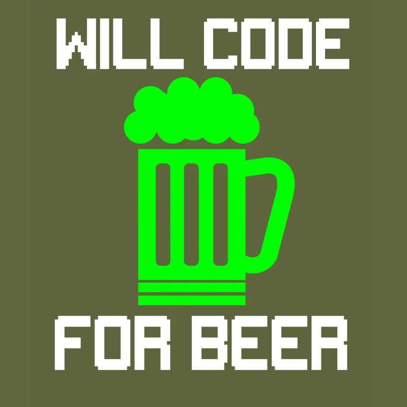 Code de la bière, T-shirt drôle de programmeur