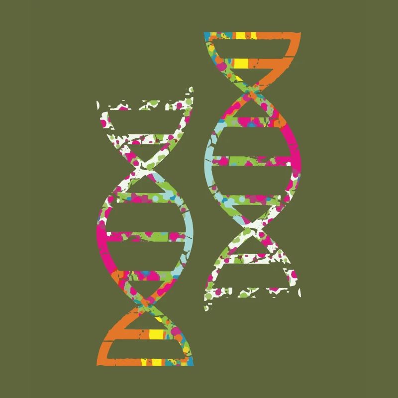 DNA-Molekül Biologe oder ein Genetiker Geschenk