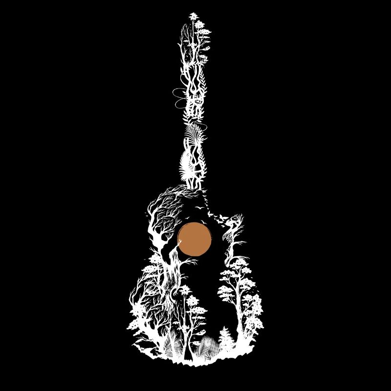 Conception de guitare naturelle | Design Fun Eco Music