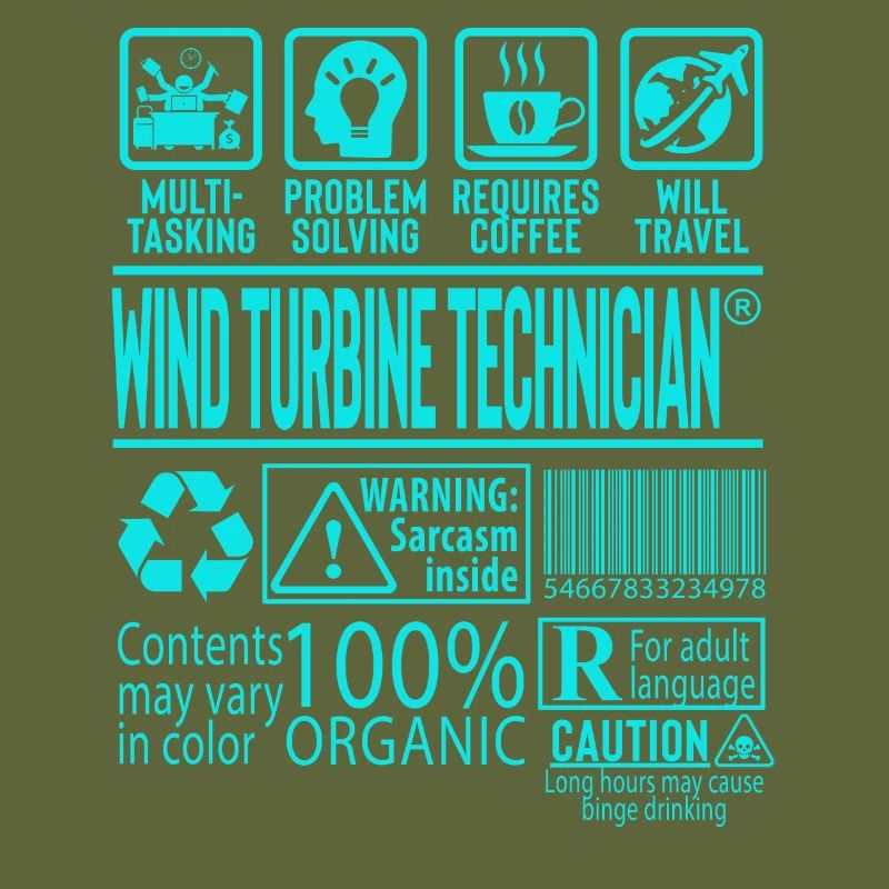 Cadeau de technicien d'éolienne