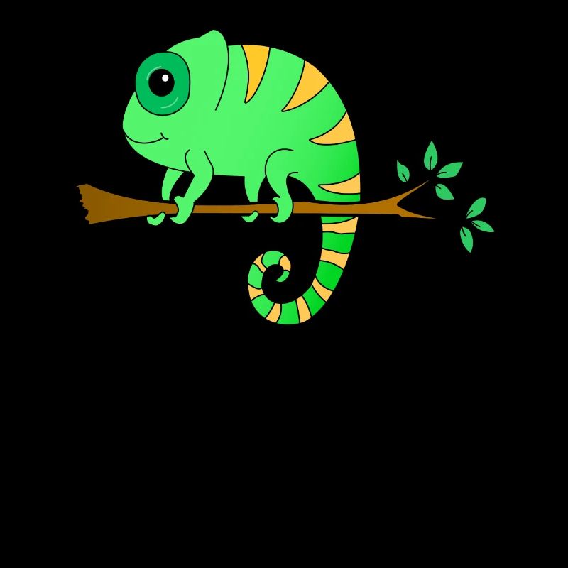 Caméléon sur une branche