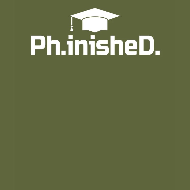 PhD Grad Gift - Phinished