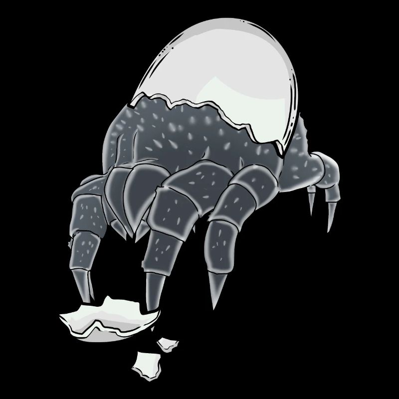 Mite Vermin Pest Eggshell Fantasy Egg