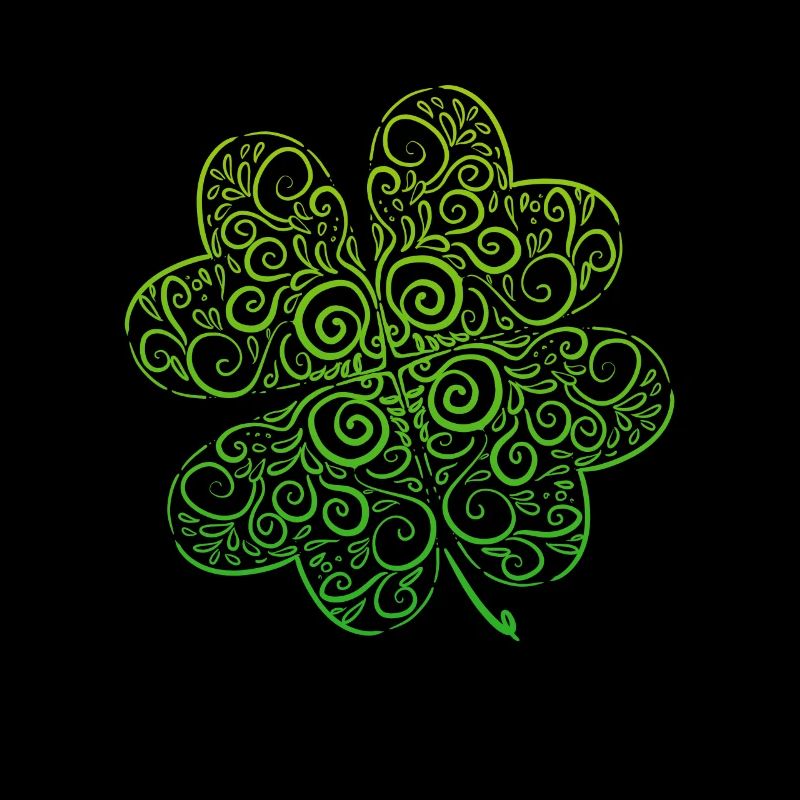 Clover design Irish Man gift