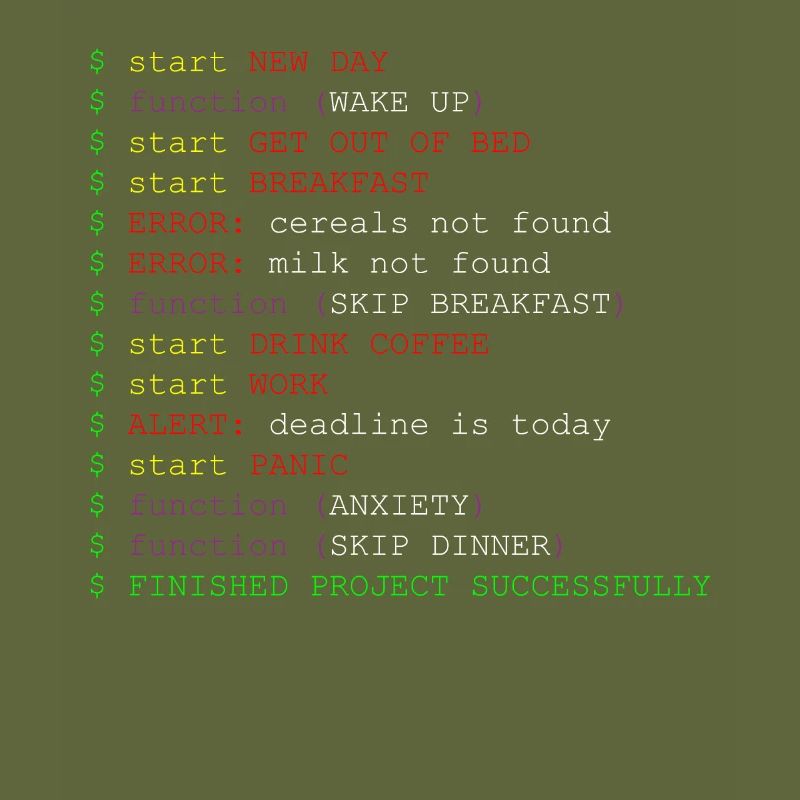 Programmer joke code function method