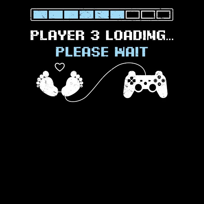 Player 3 Loading Announceme de grossesse drôle de jeu