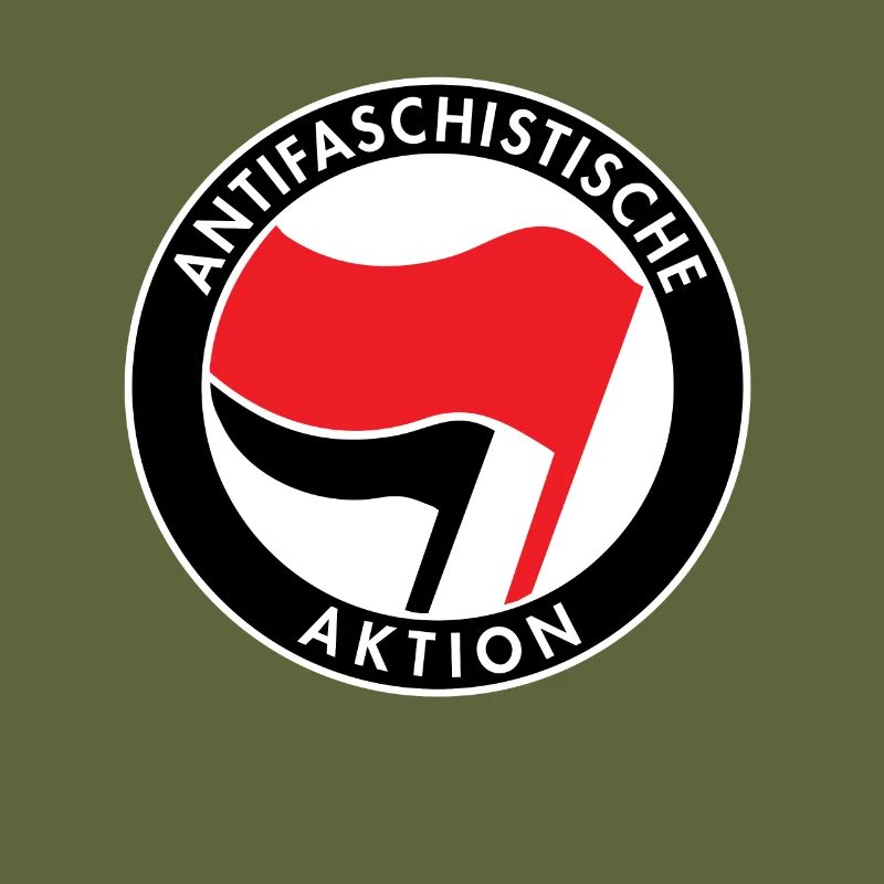 Action antifasciste, Logo Antifa, Drapeaux