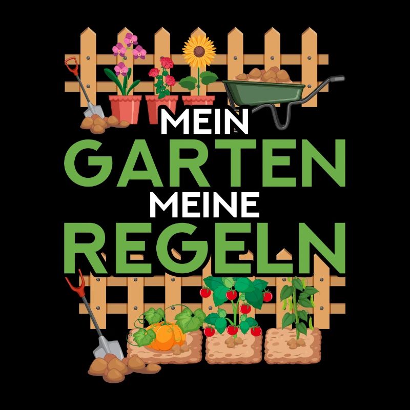 Hobbygärtner Garten Spruch