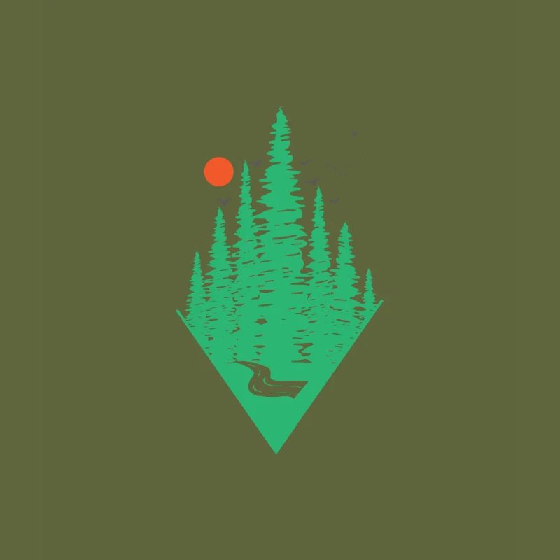 In den Wald hinter den Bergen