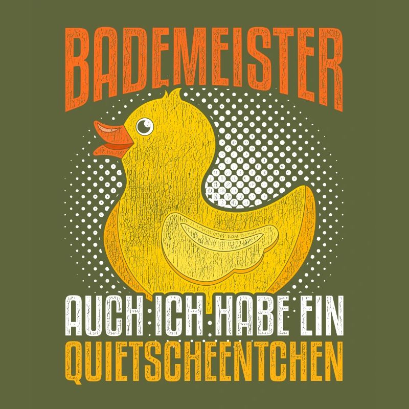 Bademeister Badeentchen Spruch