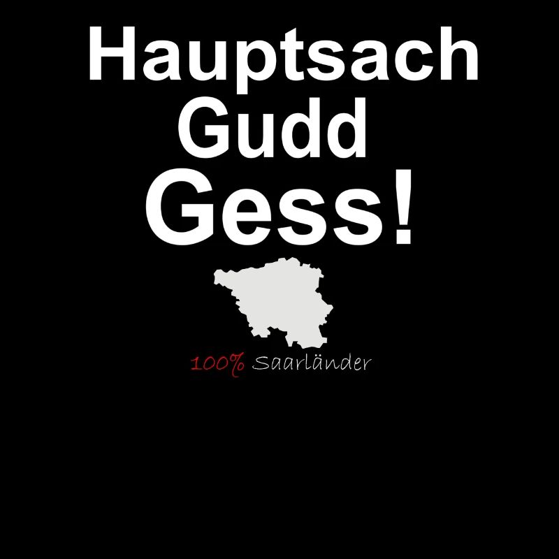 Saarland Saarländer witziger Spruch Geschenk