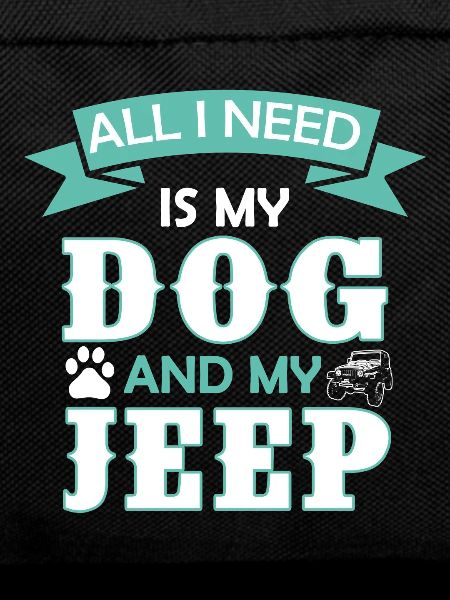 Dog And Jeep
