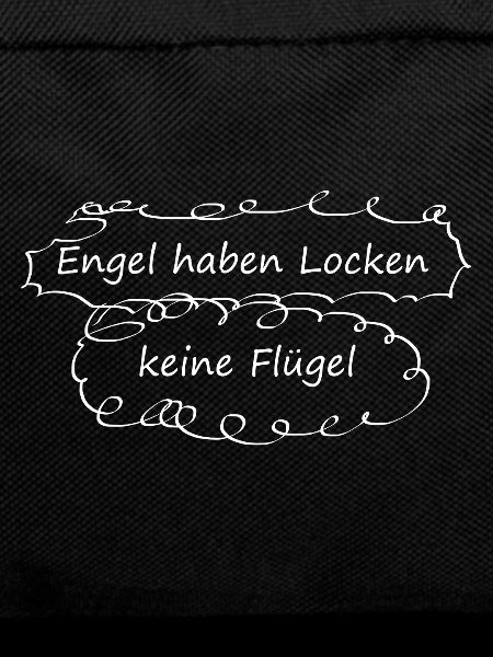 Engel mit Locken