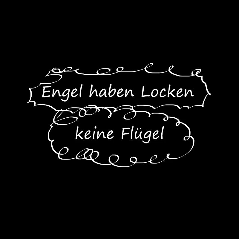 Engel mit Locken